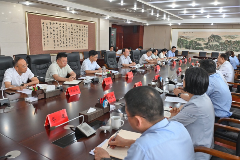 孟景伟与农行安徽省分行党委书记、行长张春林一行 举行工作座谈 持续深化政银合作 携手共促高质量发展