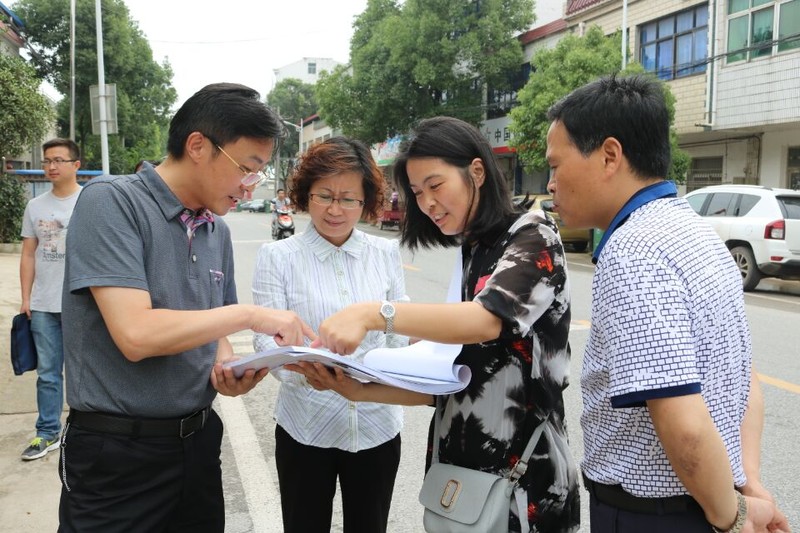 大观区委书记王爱武督查指导美丽乡村及文明创建工作